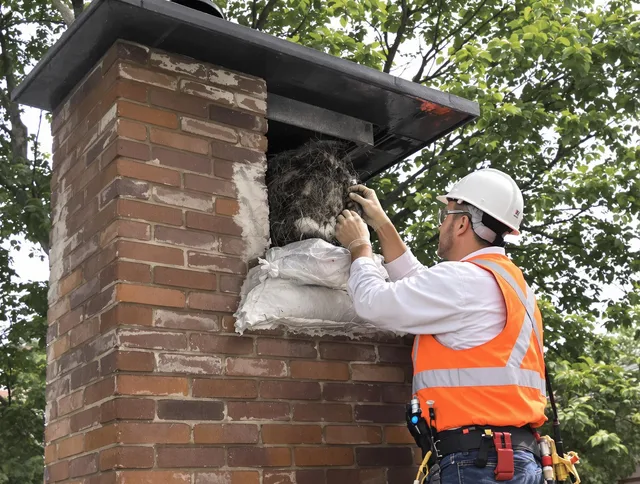 Humane removal of debris and animals by Windsor Locks Chimney Sweep in Windsor Locks, CT