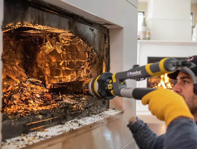 Professional chimney cleaning by Windsor Locks Chimney Sweep in Windsor Locks, CT