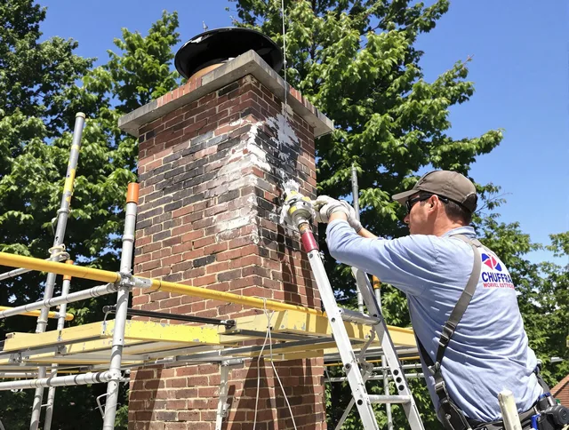 Structural chimney repair by Windsor Locks Chimney Sweep in Windsor Locks, CT