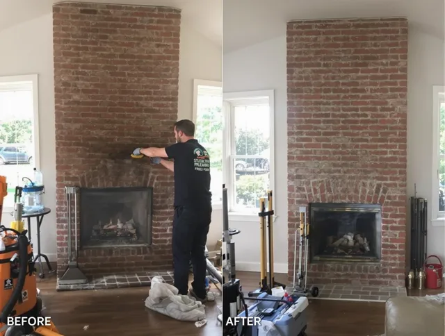 Finished chimney sweeping service by Windsor Locks Chimney Sweep in Windsor Locks, CT
