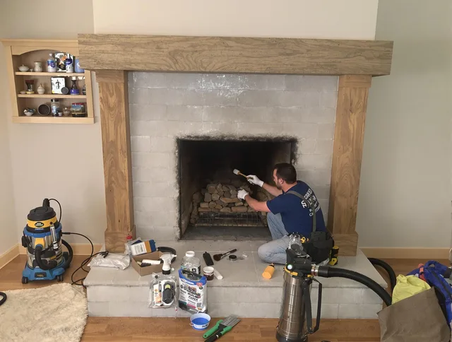 Detailed creosote removal process by Windsor Locks Chimney Sweep in Windsor Locks, CT